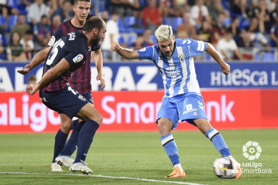 SD Huesca - Málaga CF, en imágenes