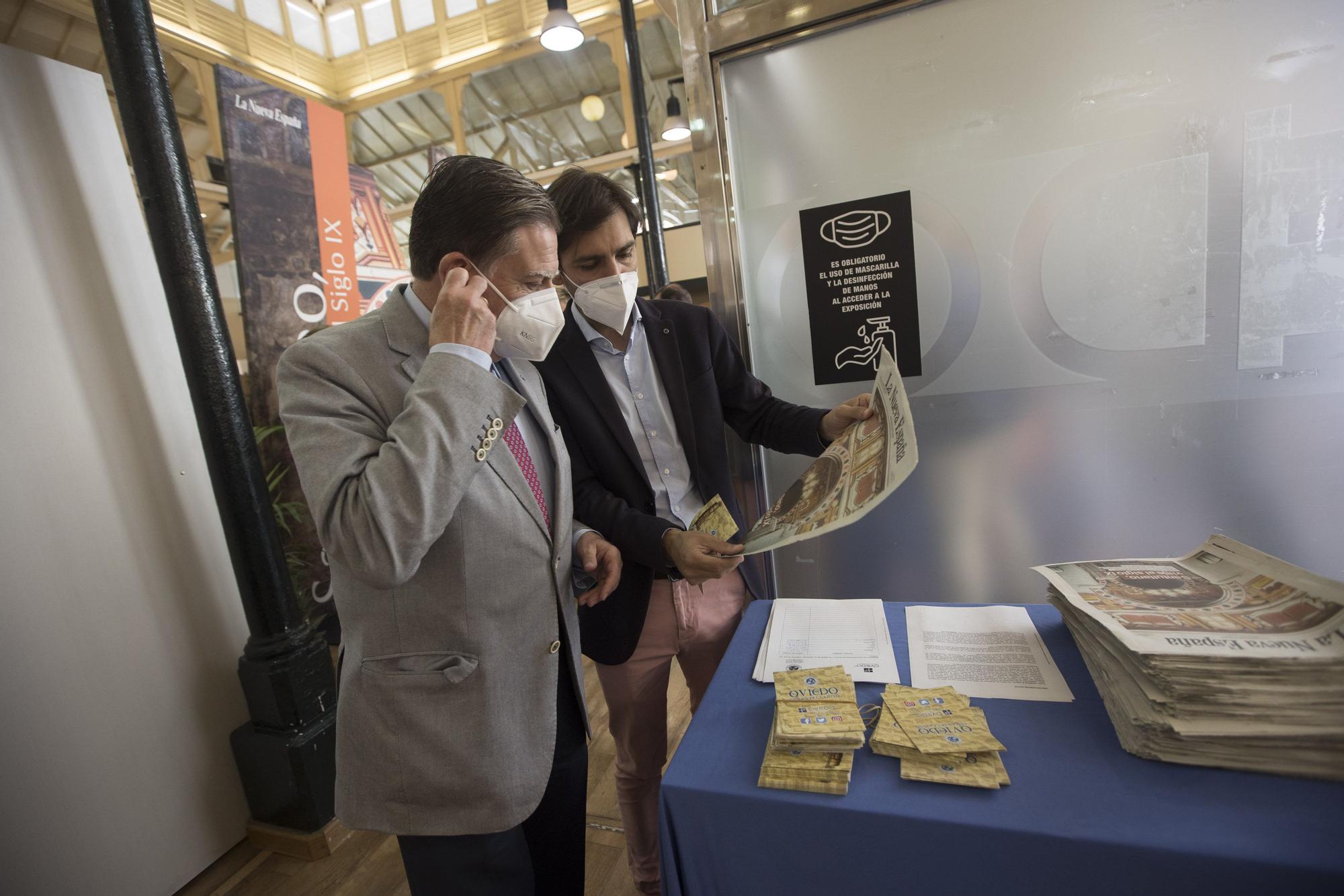 Trascorrales abre una ventana al pasado: inauguración de la muestra "Santullano, viaje al siglo IX"