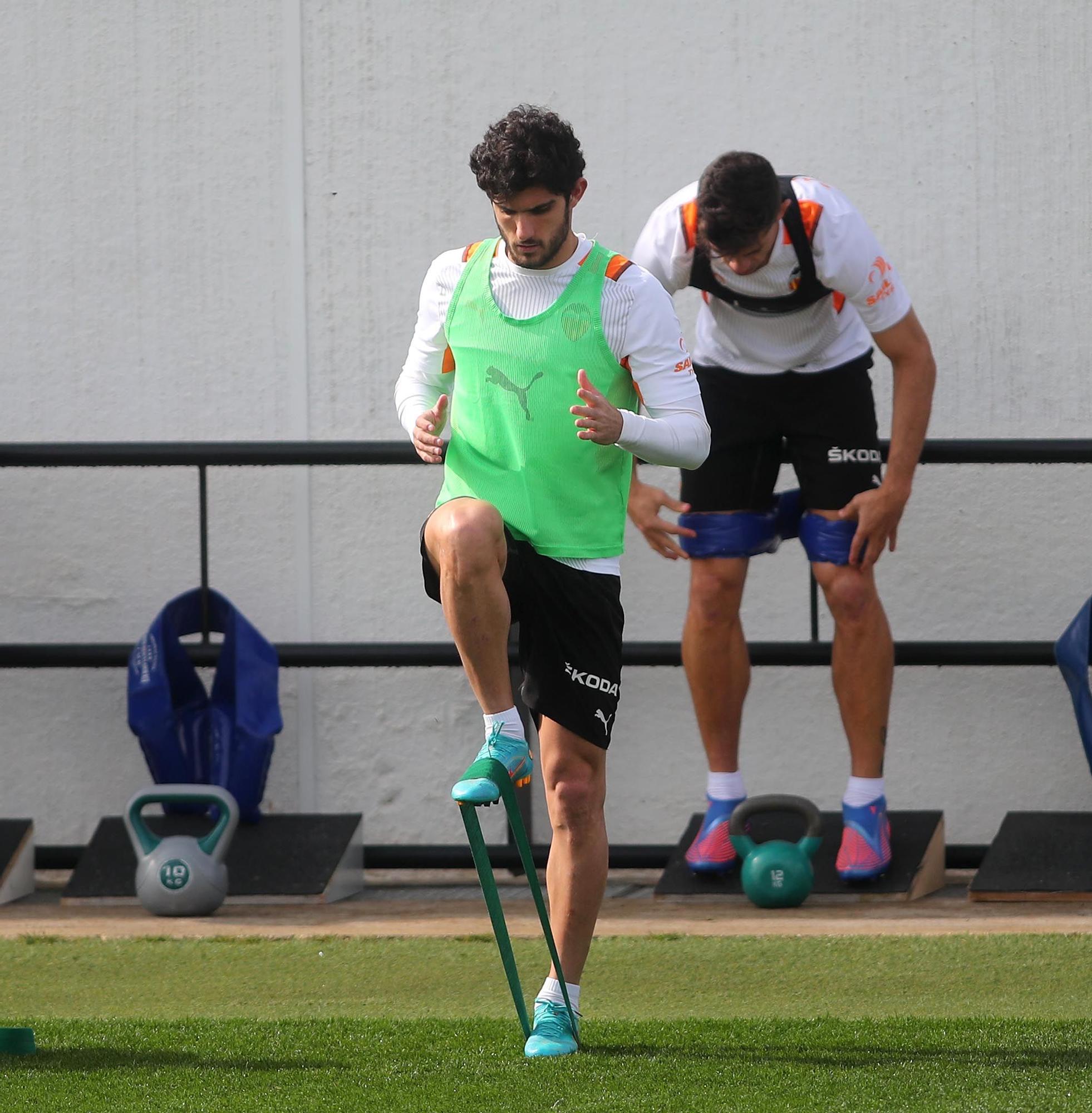 Así ha sido el entrenamiento del Valencia CF de hoy