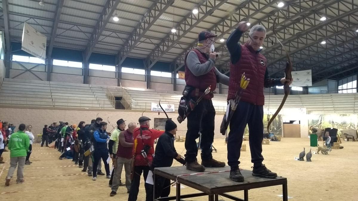 Momento de la cita disputada en el recinto El Palenque de La Albuera.