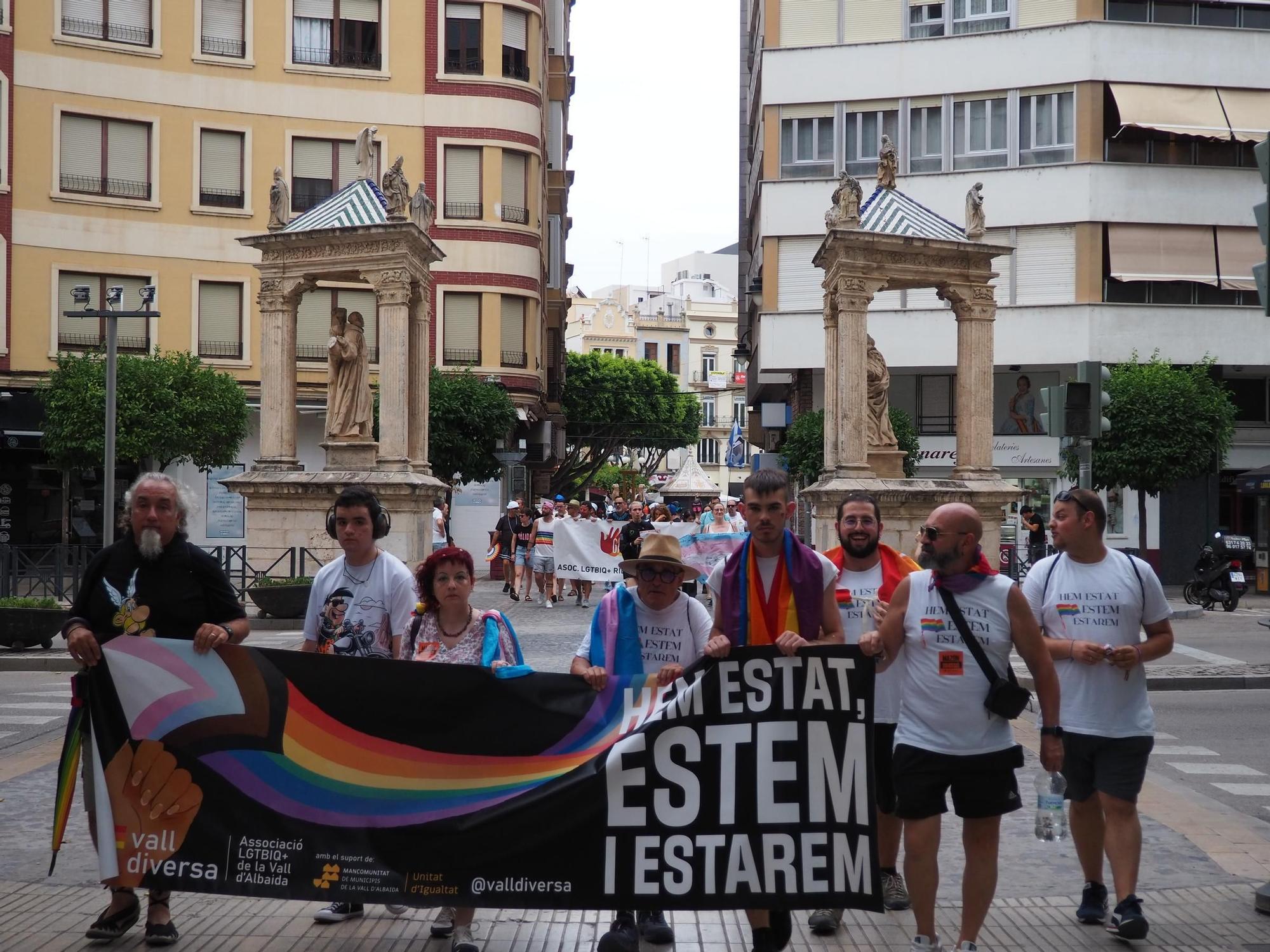 Así ha sido la manifestación del orgullo LGTBI en Alzira