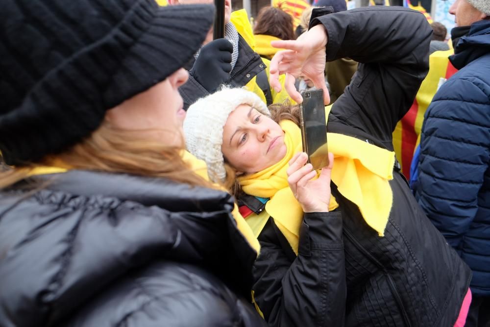 La manifestació de Brussel·les vista des de dins