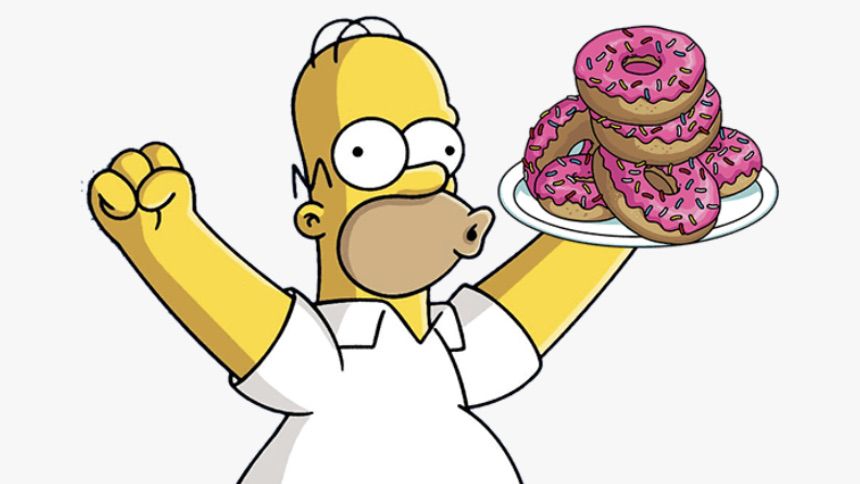 Los míticos donuts que vuelven loco a Homer Simpson