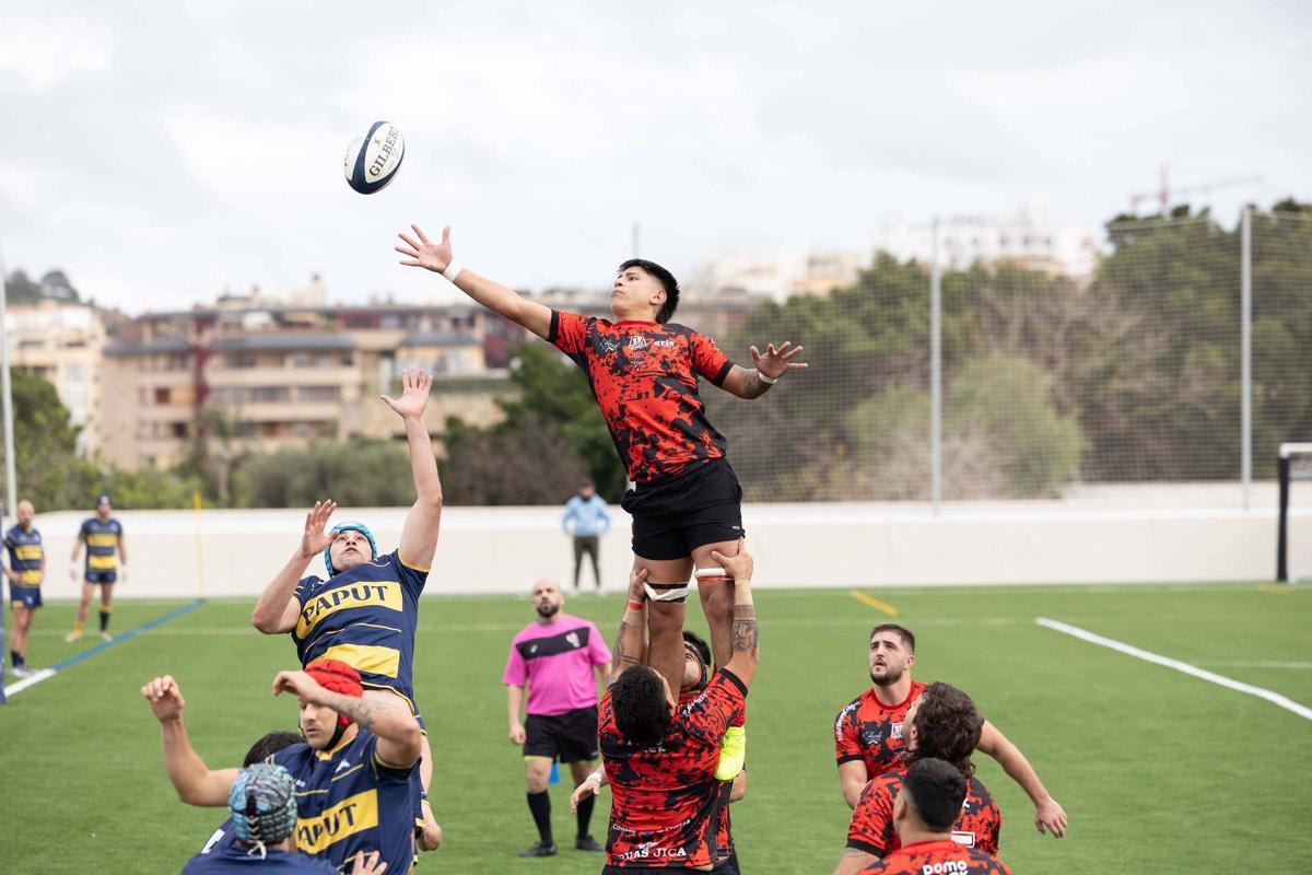 Primer partido en es Putxet: Ibiza Rugby-Menorca