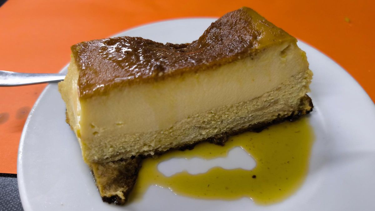 El pudin de Casa Farruco.