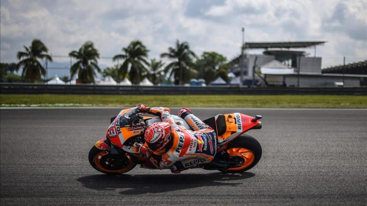 Marc Márquez tuvo un buen performance en los entrenamientos libres