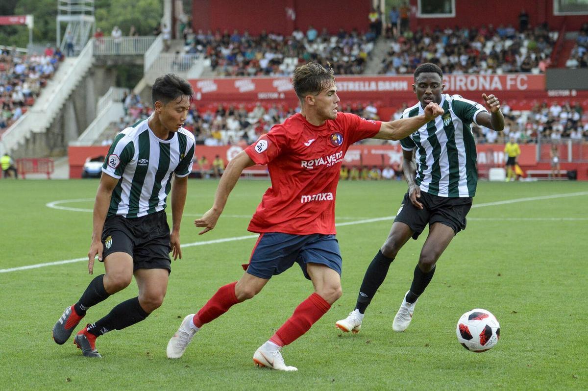 Pep Chavarría en su etapa en el Olot