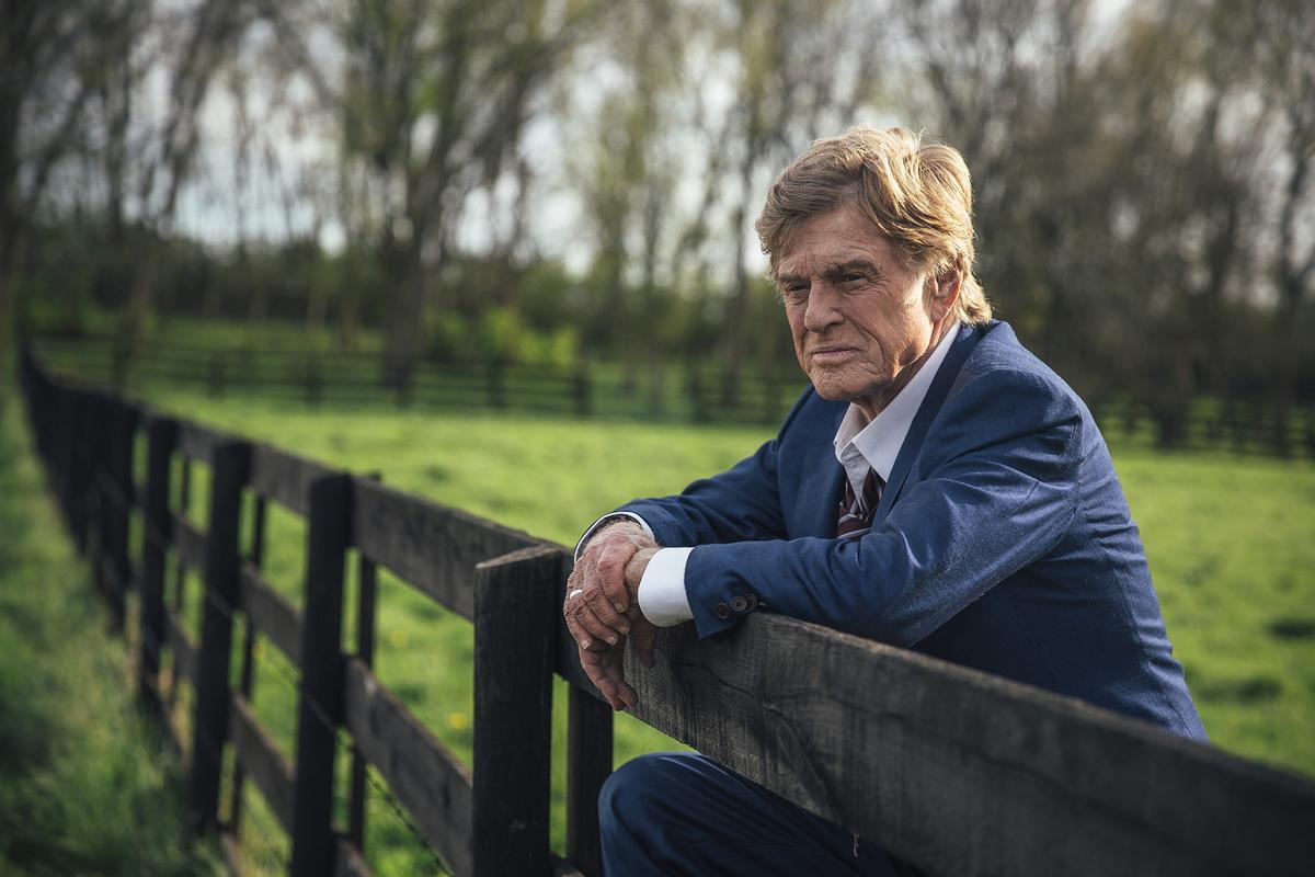 Robert Redford en una escena de The Old Man & The Gun