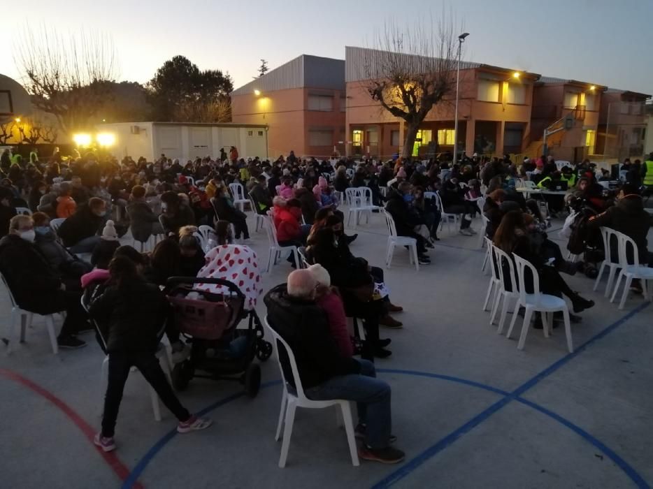 Rebuda dels Reis a Sant Vicenç