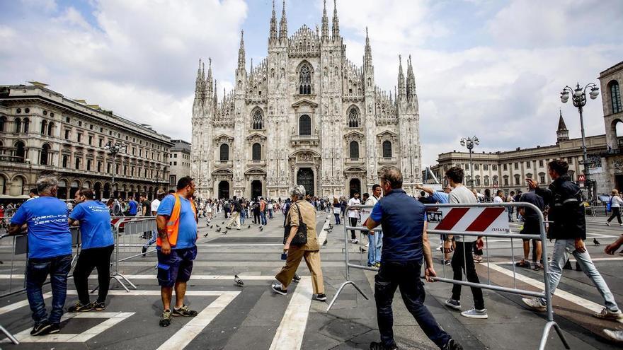 Milà es prepara per acollir el funeral de Berlusconi