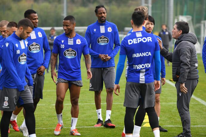 Abdoulaye Ba ya se entrena en Abegondo