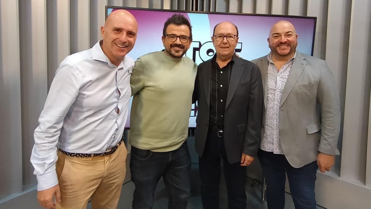 Toni Segovia, Jaume Bronchud, Vicente Fayos y Diego Palacios