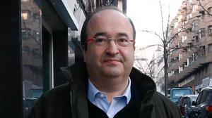 Declaracions del primer secretari del PSC, Miquel Iceta, a l’arribar al comitè federal del PSOE.