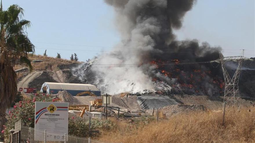 La Junta comprueba que la calidad del aire no se ha visto afectada por el incendio