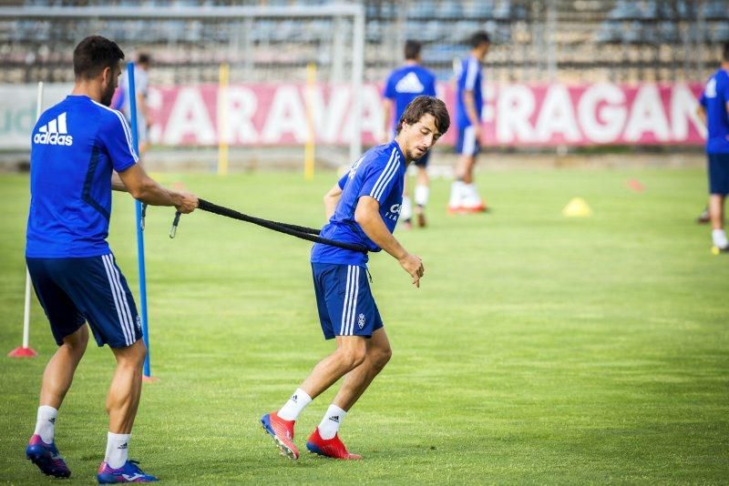 Entrenamiento del Real Zaragoza del 24 de julio