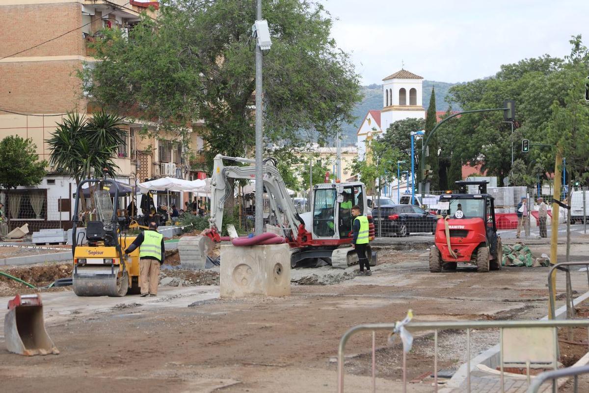 Estado en el que se encuentra actualmente la última fase de la reforma de la avenida de Trassierra.