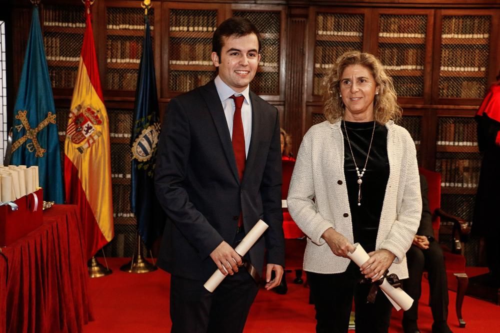 Premios fin de grado Santa Catalina de la Universidad de Oviedo 2019