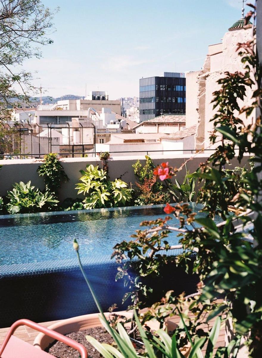 Terraza hotel Neri Barcelona
