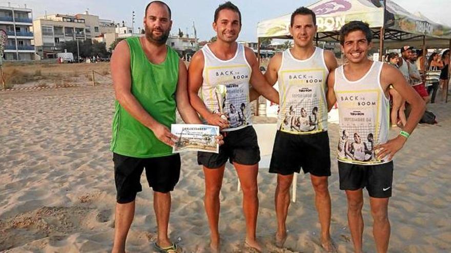 Quatre manresans es proclamen campions del Voleiboom