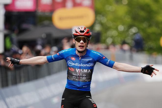 La etapa 9 del Giro de Italia 2026, en imágenes