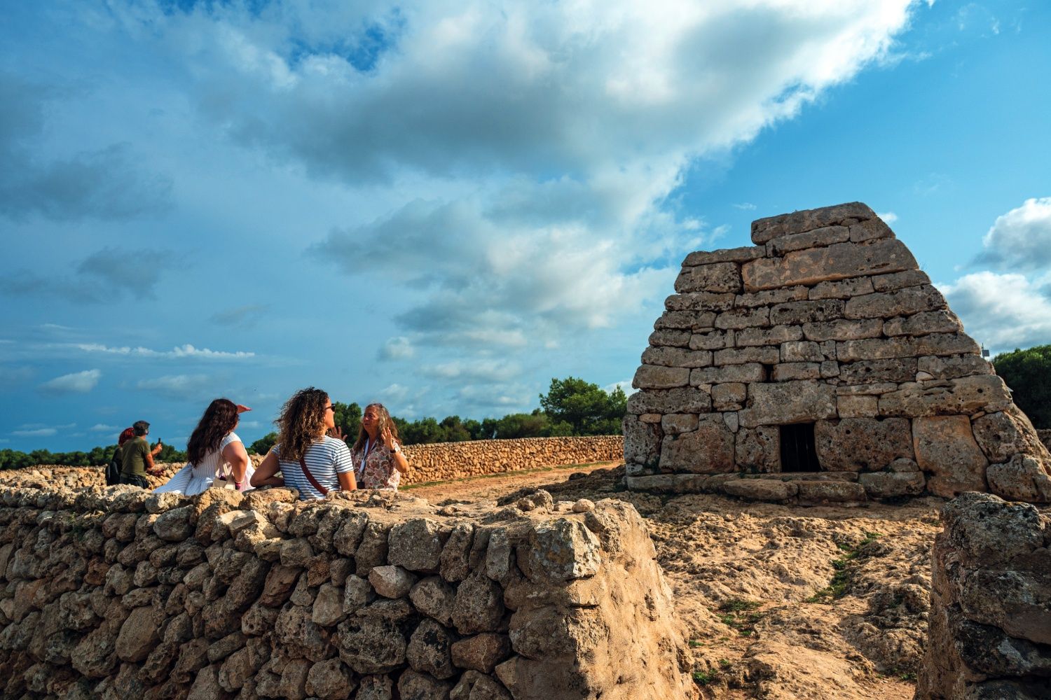 Naveta des Tudons, en Menorca.