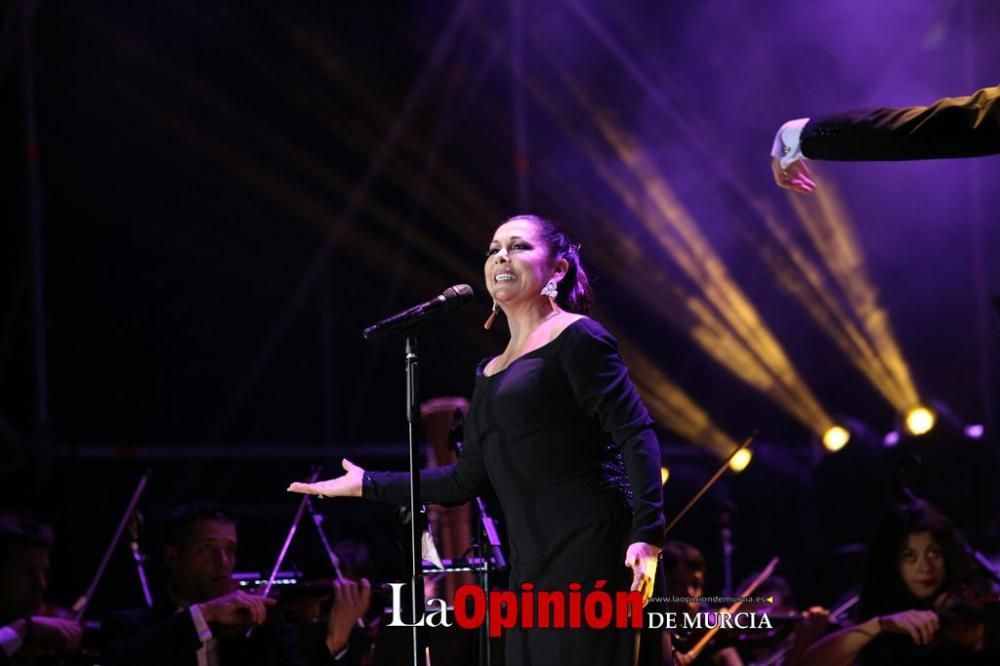 Isabel Pantoja, en la Plaza de Toros de Murcia.