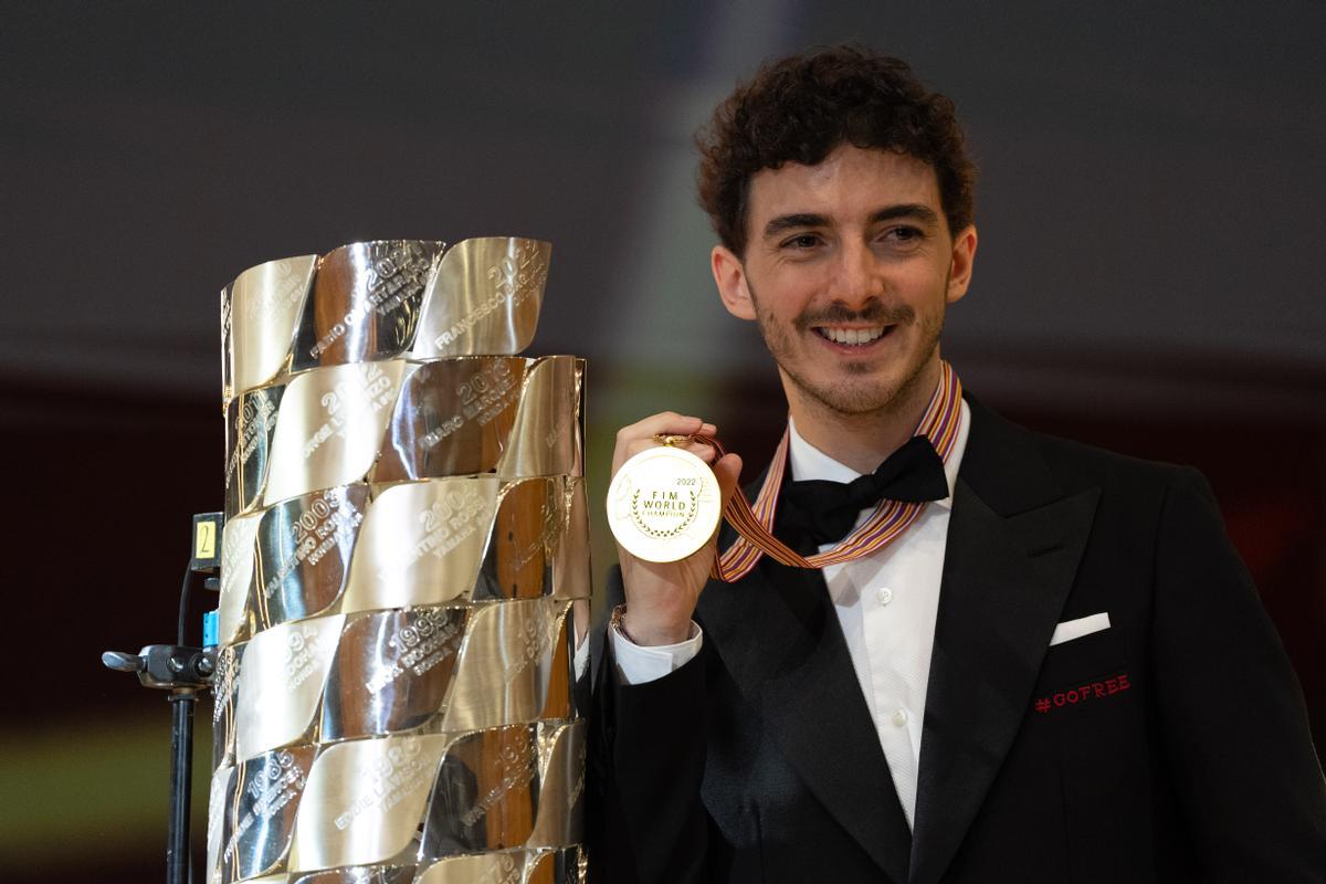 Gala de los campeones de MotoGP 2022 en València