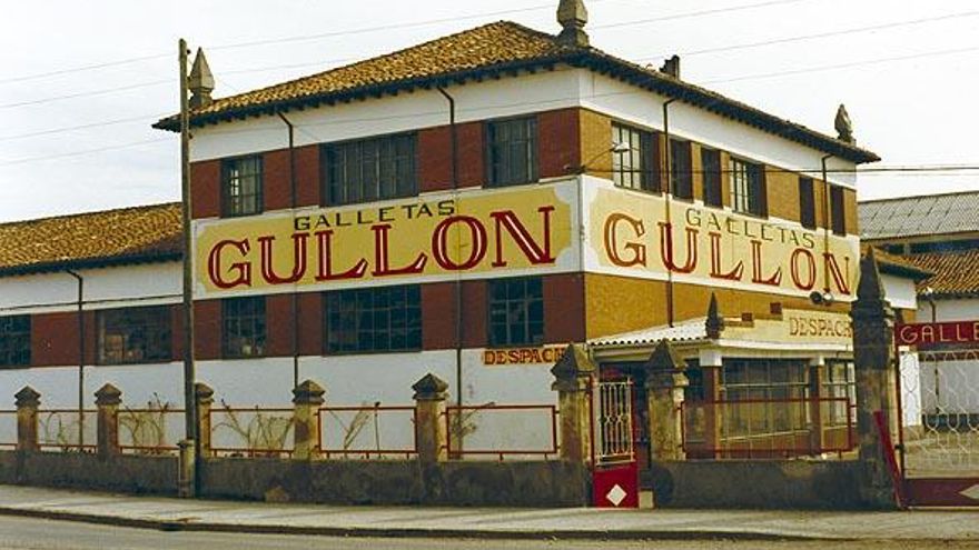 La fábrica original de Galletas Gullón.