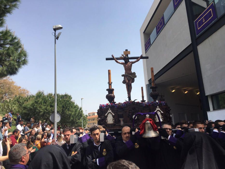 Las imágenes de la procesión de la cofradía de Crucifixión