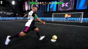 ¡Volvió el Kun a la Kings! Ojito a la clase lanzando el penalti presidente