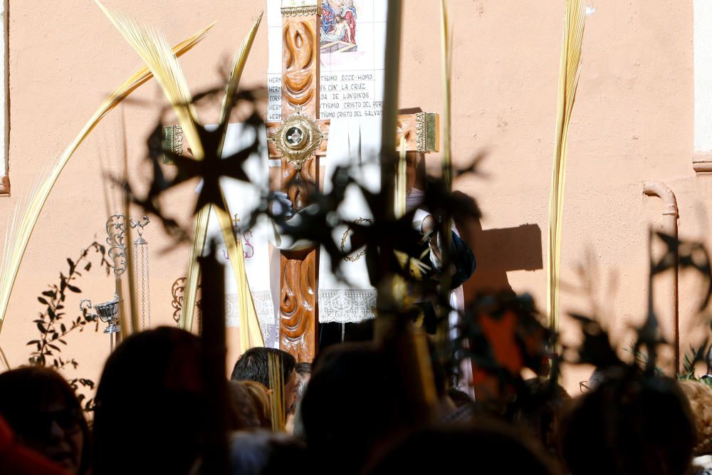 Procesión de las Palmas en la parroquia de Ntra. Sra. de los Ángeles