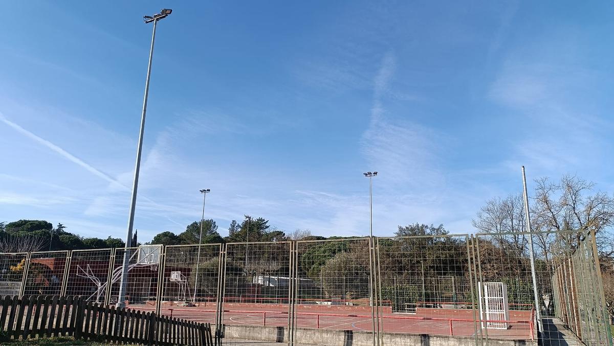 Les llums led pistes poliesportives