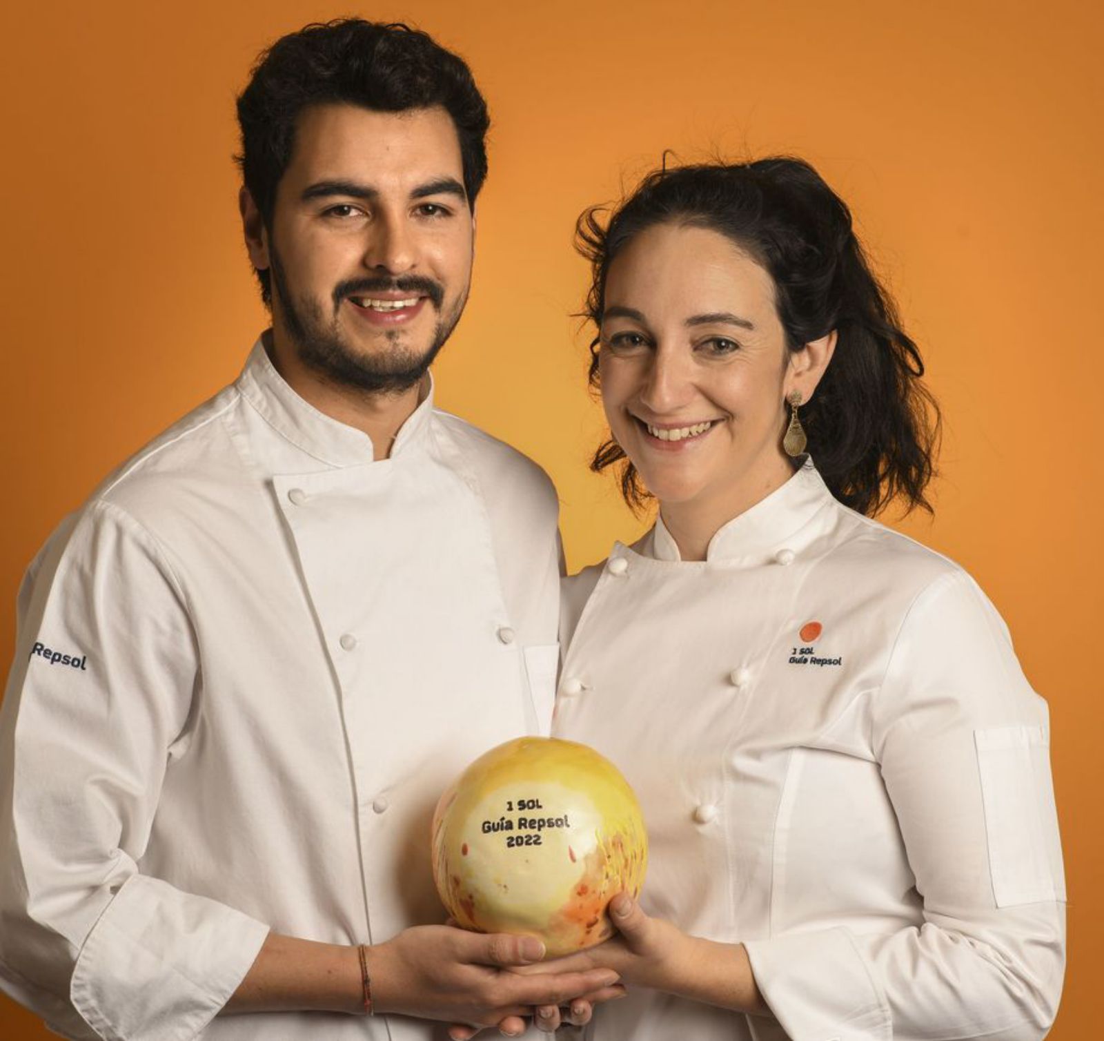 Emanuel Carlucci y Alejandra Herrador, del restaurante Atalaya de Alcalà. | MEDITERRÁNEO