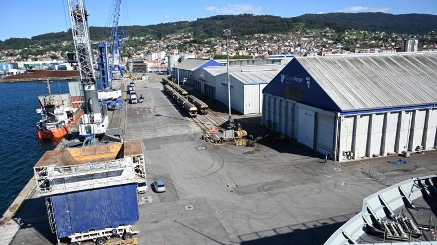 El movimiento de mercancías en el Puerto de Marín creció un 3,30%