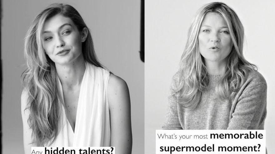 Gigi Hadid y Kate Moss, juntas pero no revueltas