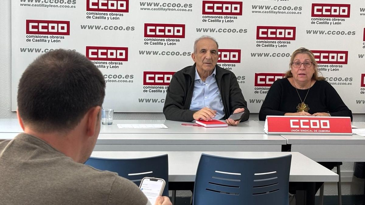 Teo Movilla y Nieves García.