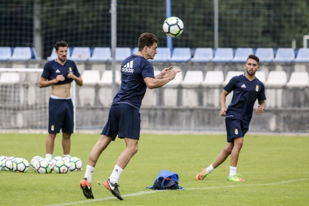 Tercer entrenamiento del Real Oviedo