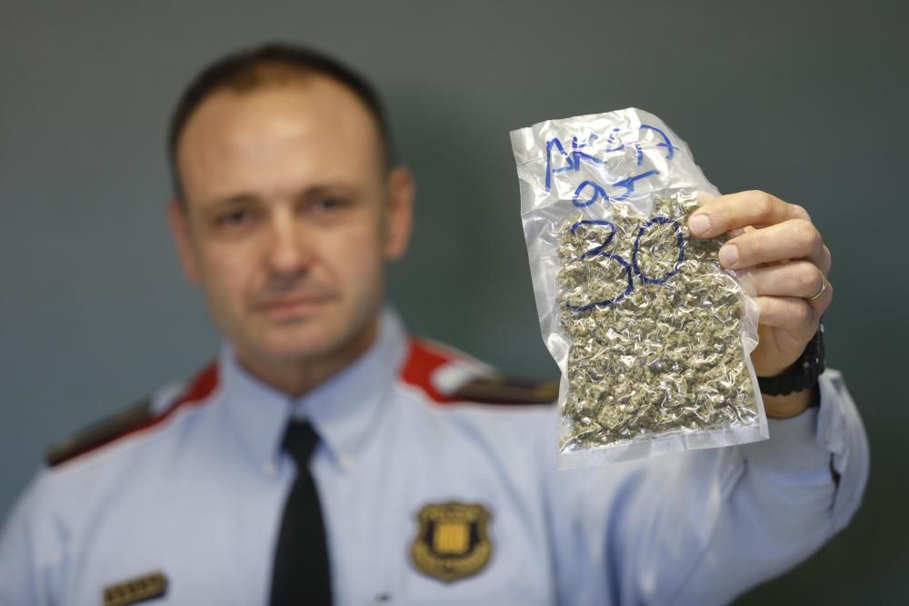 La marihuana «made in Ullà» que arribava per carta a tot el món