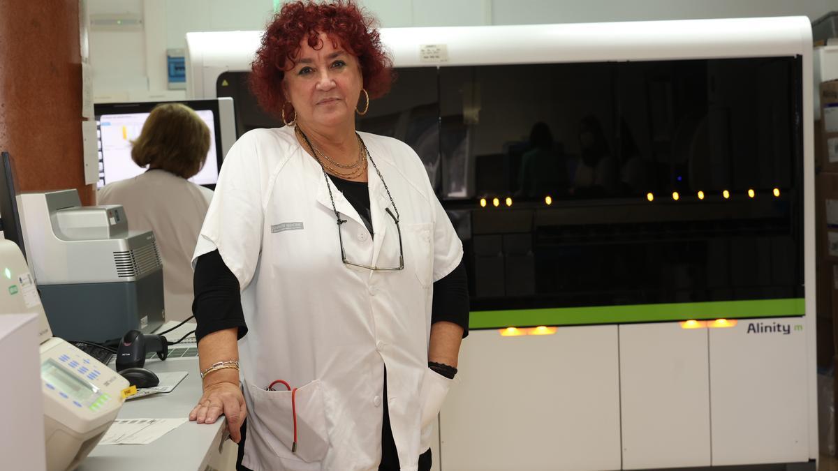 La doctora Rosario Moreno, responsable del servicio de Microbiología del General de Castelló.