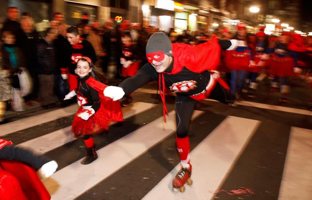 Desfile de Antroxu en Gijón