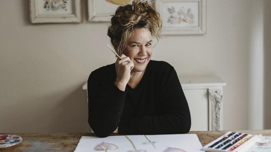 Mònica Matheu, artista: «L’aigua és difícil de controlar a l’aquarel·la»