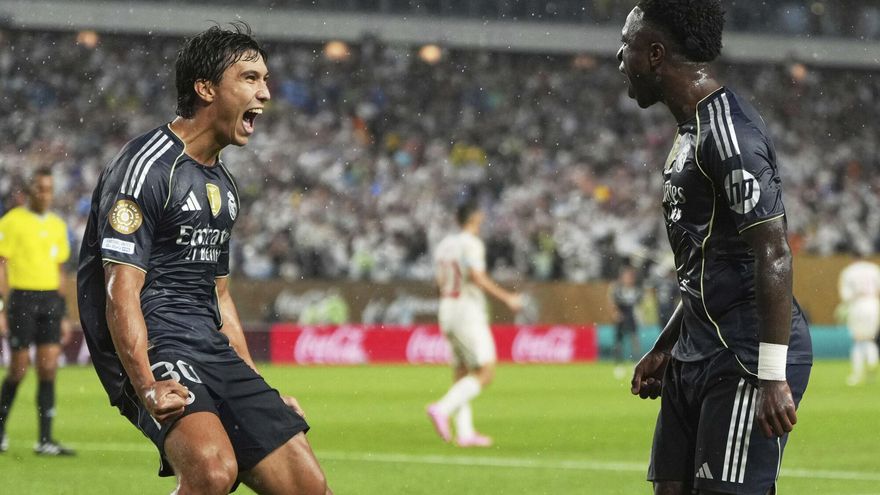 El Real Madrid entra en la Champions con un renacido Vinicius y un Mbappé renqueante