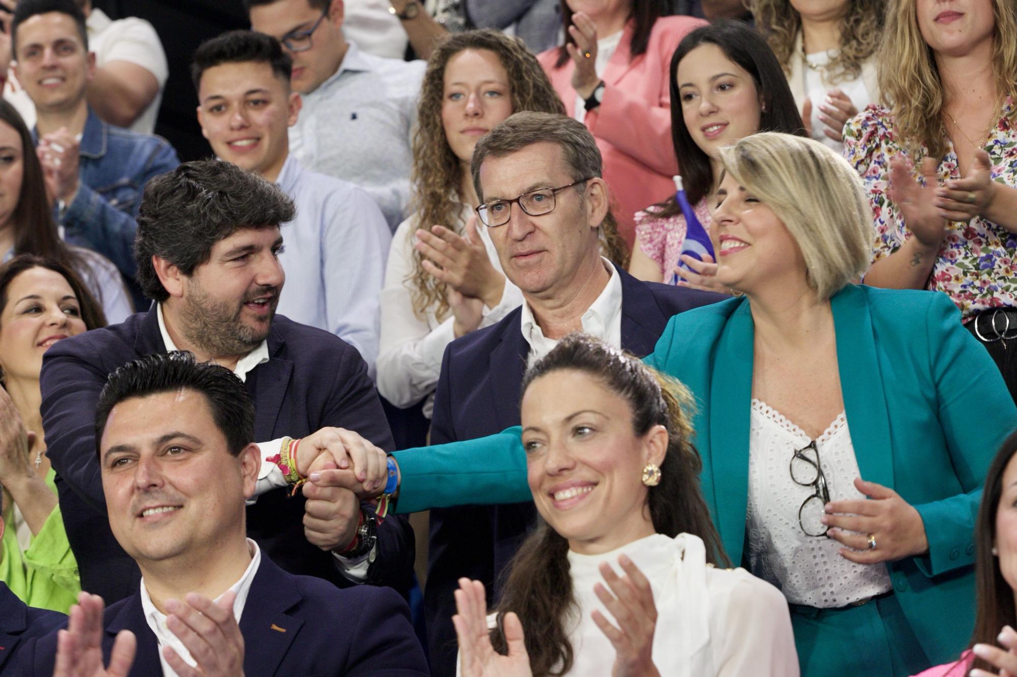 Acto del PP en Murcia con Feijóo