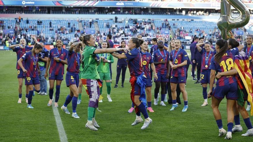 Cata Coll, tras ganar su cuarta Champions con el Barça: “Ha sido un partido increíble”