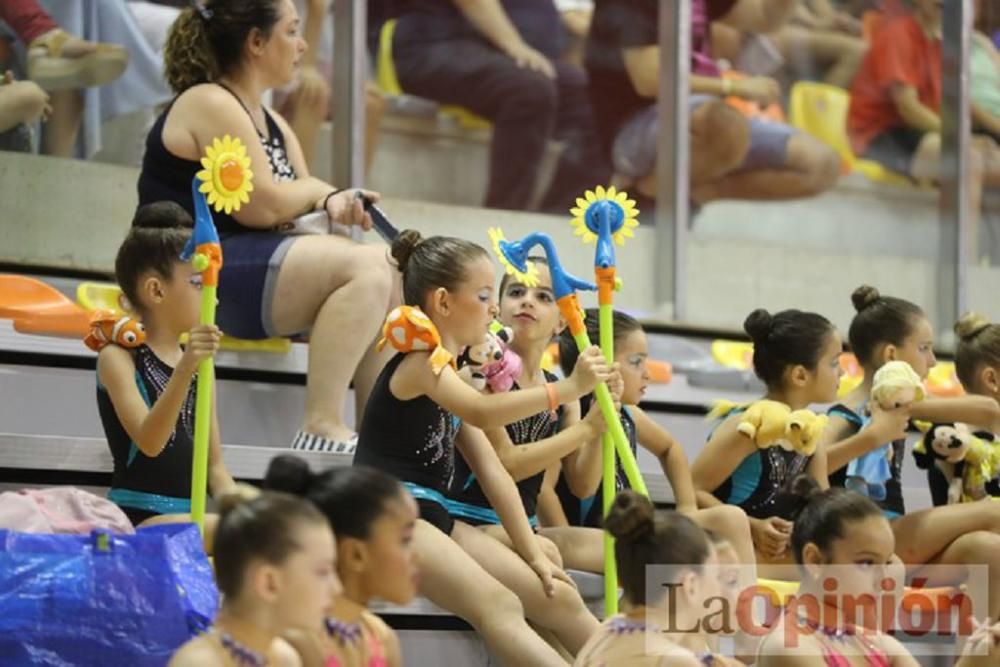 Clausura de las escuelas de Cartagena de gimnasia rítmica y estética de grupo