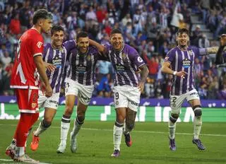 El 1-0 del R. Valladolid CF en el R. Valladolid CF 1-2 Rayo Vallecano de la jornada 9 de LaLiga EA Sports