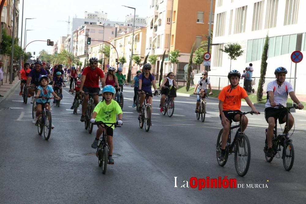 Ciclopaseo para clausular en Lorca los JDG