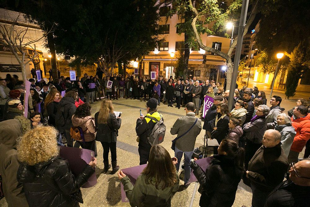 Unas 300 personas se manifiestan en Ibiza y Formentera en apoyo a las feministas andaluzas