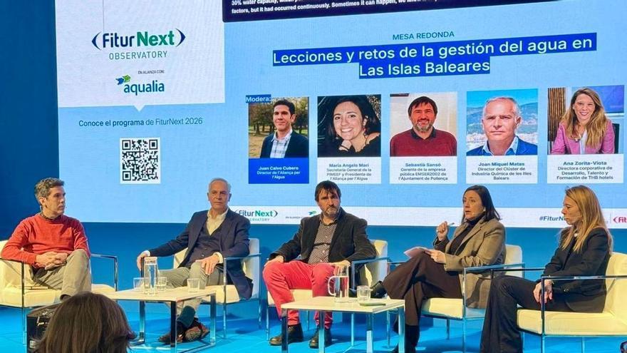 El reto del agua en Ibiza, a debate en Fitur