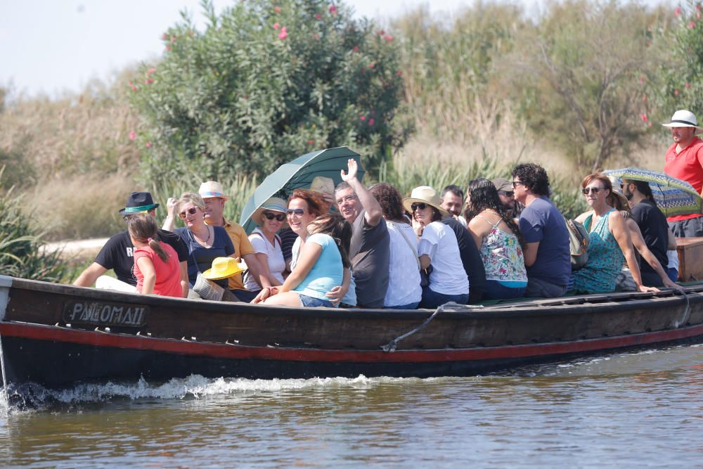 Siega y 'perxa' en l´Albufera